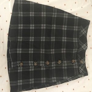 HM (divided) button down skirt